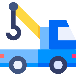 Crane truck icon