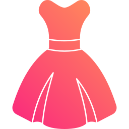 Bride dress icon