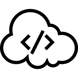 Cloud computing icon