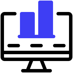 Growth chart icon