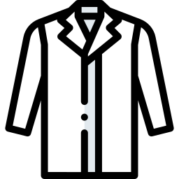 Lab coat icon