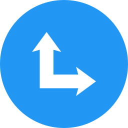 Up right arrow icon