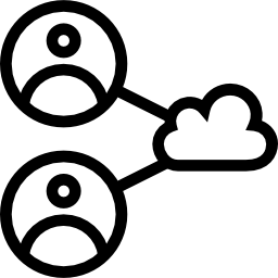 Cloud computing icon