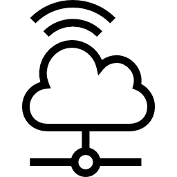 Cloud computing icon