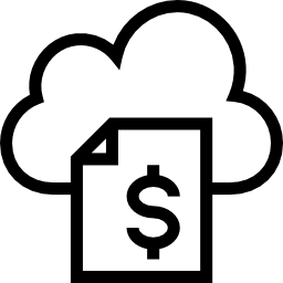 Cloud computing icon