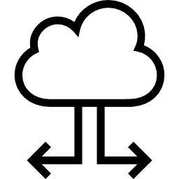 Cloud computing icon