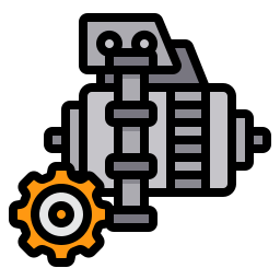 Electric motor icon