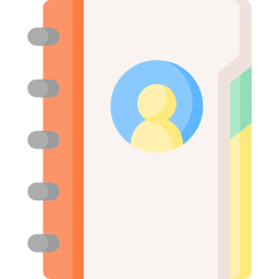 Contact book icon