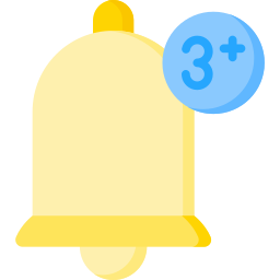 Notification bell icon