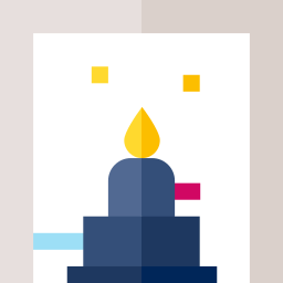 Bunsen burner icon