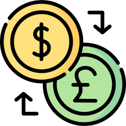 Currency exchange icon