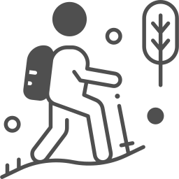 Hiking icon