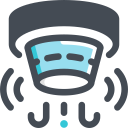 Smoke detector icon