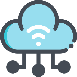 Cloud computing icon