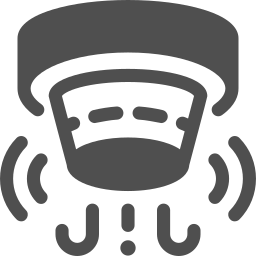 Smoke detector icon