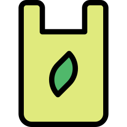 wiederverwertbare tasche icon