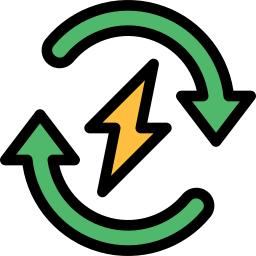 erneuerbare energie icon