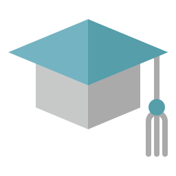 Graduation cap icon