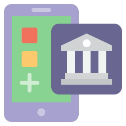 mobile banking icon