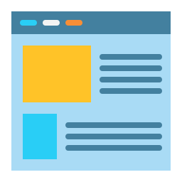 Page layout icon