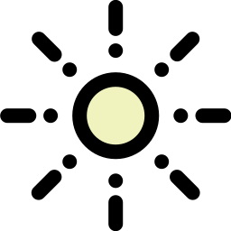 soleil Icône