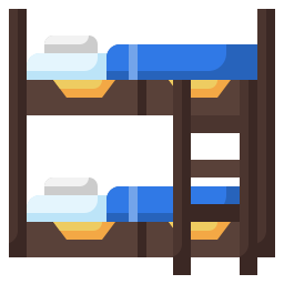 Bunk bed icon