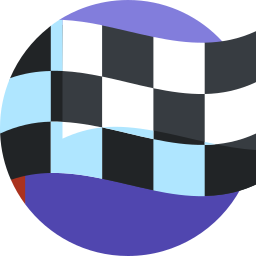 Finish flag icon