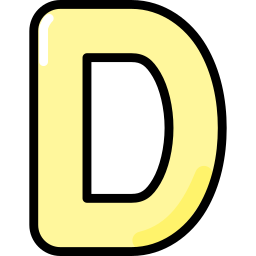 buchstabe d icon