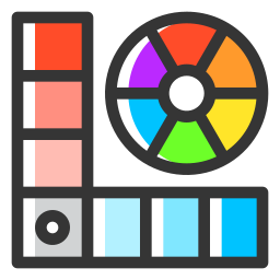 Color palette icon