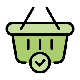 Shopping basket icon