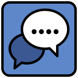 Speech bubble icon