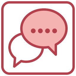 Speech bubble icon