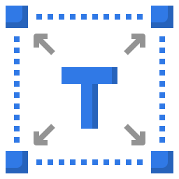 texte Icône