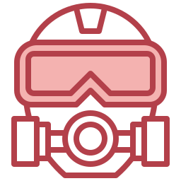 Gas mask icon