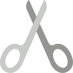 Nail scissors icon