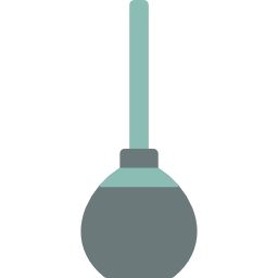 Toilet brush icon