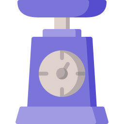 Kitchen scale icon