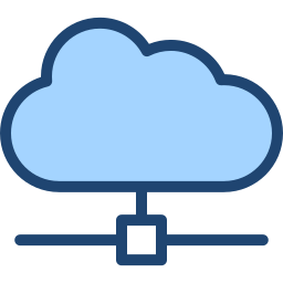 serveur cloud Icône