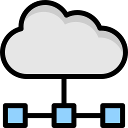 Cloud server icon