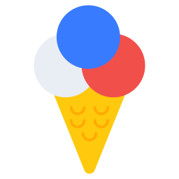 Ice cream cone icon