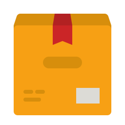 Delivery box icon