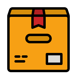 Delivery box icon