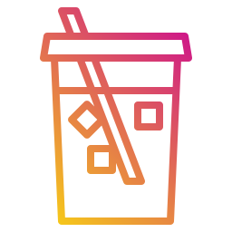 Cold drink icon