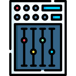 Music equalizer icon