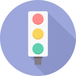 Traffic light icon