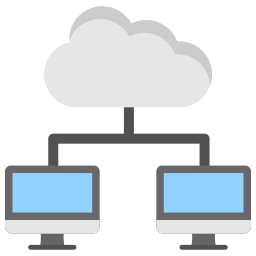 Cloud computing icon