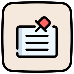 Sticky notes icon