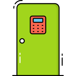 Smart door icon