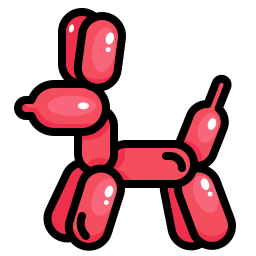 Balloon dog icon