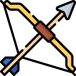 Bow and arrow icon